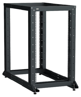 Стойка двухрамная ITK Linea LF05-42U61-2GM 42U 600ммX1000мм 700кг черный