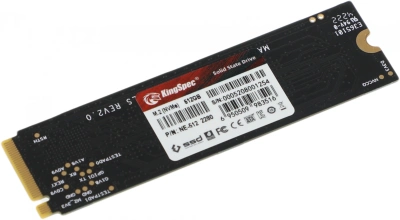 Накопитель SSD Kingspec PCIe 3.0 x4 512GB NE-512 M.2 2280
