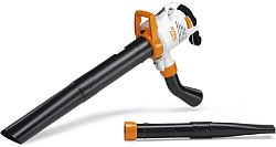 Воздуходувка Stihl SHE 81 1400Вт оранжевый/белый