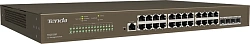 Коммутатор Tenda TEG3328F (L2) 24x1Гбит/с 4SFP управляемый