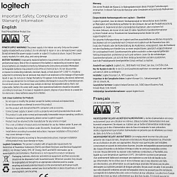 Кабель Logitech Group черный