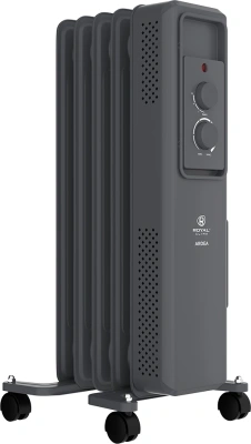 Радиатор масляный Royal Clima Ardea ROR-AR11-2500M 2500Вт графитовый/черный