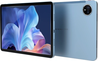 Планшет Digma Pro Eclipse T616 (2.0) 8C RAM8Gb ROM256Gb 11" In-Cell 1920x1200 4G 2Sim Android 14 голубой 20Mpix 8Mpix BT WiFi microSD 1Tb 8000mAh