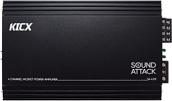 Усилитель автомобильный Kicx SA 4.90 четырехканальный