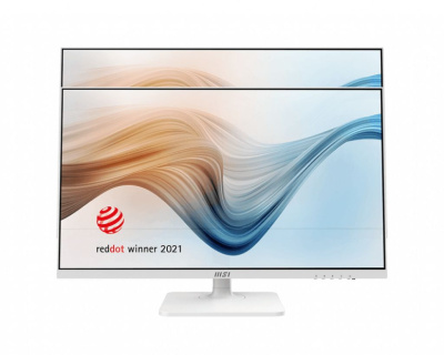 Монитор MSI 27" Modern MD272XPW белый IPS LED 1ms 16:9 HDMI M/M матовая HAS Piv 300cd 178гр/178гр 1920x1080 100Hz DP FHD USB 5.85кг