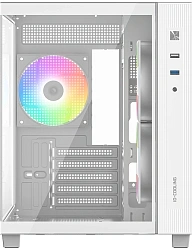 Корпус ID-Cooling View 500 белый без БП mATX 9x120mm 1xUSB2.0 1xUSB3.0 audio bott PSU