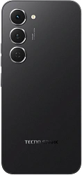 Смартфон Tecno Spark 40 Pro 128Gb 8Gb черный моноблок 3G 4G 2Sim 6.78" 1224x2720 Android 15 50Mpix 802.11 a/b/g/n/ac/ax NFC GPS GSM900/1800 Protect FM