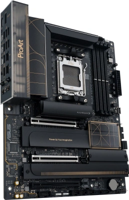 Материнская плата Asus PROART X870E-CREATOR WIFI SocketAM5 AMD X870 4xDDR5 ATX AC`97 8ch(7.1) 1 x 10Gigabit + 1 x 2.5Gigabit RAID+HDMI+DP