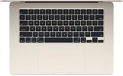 Ноутбук Apple MacBook Air A3241 M4 10 core 24Gb SSD512Gb/10 core GPU 15.3" Liquid Retina (2880x1864) macOS star WiFi BT Cam (MC6K4HN/A)