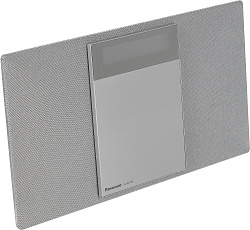 Микросистема Panasonic SC-HC410EG-S серебристый 40Вт CD CDRW FM USB BT