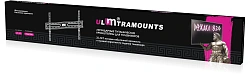 Кронштейн для телевизора Ultramounts UM820 черный 37"-86" макс.45кг настенный фиксированный