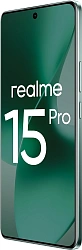 Смартфон Realme RMX5101 15 Pro 512Gb 12Gb зеленый моноблок 3G 4G 6.78" 1264x2780 Android 15 50Mpix 802.11 a/b/g/n/ac/6 NFC GPS GSM900/1800 GSM1900