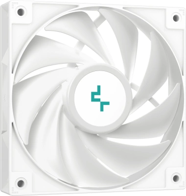 Устройство охлаждения(кулер) Deepcool AG620 Digital ARGB Soc-AM5/AM4/1200/1700/1851 белый 4-pin 29.4dB Al+Cu LCD 260W 1370gr Ret (R-AG620-WHADMN-G-2)