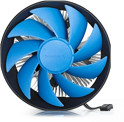 Устройство охлаждения(кулер) Deepcool Gamma Archer Pro V2 Soc-AM5/AM4/1200/1700/1851 черный/синий 4-pin 17.8-21dB Al+Cu 110W 315gr Ret (G-U-ARCHER-ARNNNN-G-2)