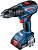 Дрель-шуруповерт Bosch GSB 18V-50 аккум. патрон:быстрозажимной (кейс в комплекте) (06019H5120)