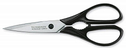 Набор ножей кухон. Victorinox Grand Maitre Cutlery Block 7.7243.6 (7.7243.6) компл.:6предм. с подставкой черный подар.коробка