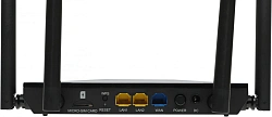 Роутер беспроводной Netis MW5360 N300 10/100BASE-TX/4G cat.4 черный