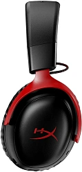 Наушники с микрофоном HyperX Cloud III Wireless черный/красный мониторные Radio оголовье (77Z46AA)