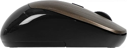 Мышь Defender Wave MM-995 бронзовый оптическая 1600dpi silent беспров. USB для ноутбука 3but (52992)
