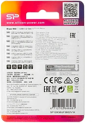Флеш Диск Silicon Power 128Gb Blaze B02 SP128GBUF3B02V1K USB3.1 черный
