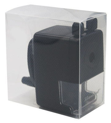 Точилка для карандашей механическая Silwerhof 194013 1 отверстие черный