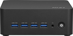 Неттоп MSI Cubi Z AI 8M-008XRU Ryzen 5 8645HS (4.3) 16Gb SSD512Gb 760M без ОС WiFi BT 120W (9S6-B03231-019)