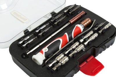 Набор отверток Rexant 12-4771 в компл.:19 предметов жесткий кейс