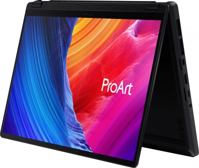 Ноутбук Asus ProArt PX13 HN7306WV-LX014X Ryzen AI 9 HX 370 32Gb SSD1Tb NVIDIA GeForce RTX4060 8Gb 13.3" OLED Touch 3K (2880x1800) Windows 11 Pro black WiFi BT Cam (90NB14L1-M00180)