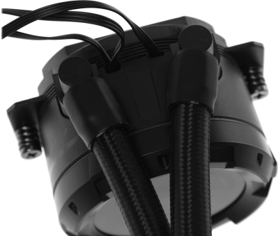 Система водяного охлаждения ID-Cooling SL240 ARGB Soc-AM5/AM4/1200/1700/1851 черный 4-pin 14-30dB Al+Cu LCD 300W Ret