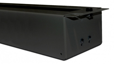 Рейка-DIN Hyperline BPB19-PS-3U-RAL9005 3U черный (упак.:1шт)