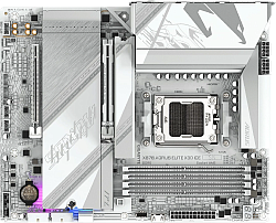Материнская плата Gigabyte X870 A ELITE X ICE Socket AM5 AMD X870 4xDDR5 ATX AC`97 8ch(7.1) 2.5Gg RAID+HDMI
