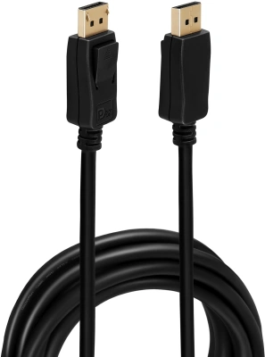 Кабель аудио-видео Buro BU-DP-v1.4-3m DisplayPort (m)/DisplayPort (m) 3м. черный