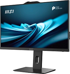 Моноблок MSI Pro AP242P 14M-685XRU 23.8" Full HD i5 14400 (2.5) 8Gb SSD512Gb UHDG 730 без ОС GbitEth WiFi BT 120W клавиатура мышь Cam черный 1920x1080