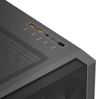 Корпус PcCooler C3D510 BK черный без БП ATX 8x120mm 5x140mm 2xUSB3.0 audio bott PSU