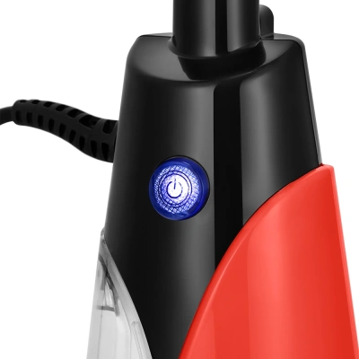 Швабра паровая Kitfort КТ-3939 1300Вт красный/черный