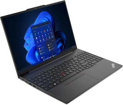 Ноутбук Lenovo ThinkPad E16 G2 Ryzen 7 7735HS 16Gb SSD512Gb AMD Radeon 680M 16" IPS WUXGA (1920x1200) Windows 11 Pro black WiFi BT Cam (21M5S0JK00)