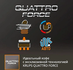 Кофемашина Krups EA811810 1450Вт черный
