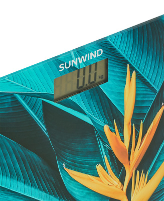 Весы напольные электронные SunWind SSB055 макс.180кг рисунок