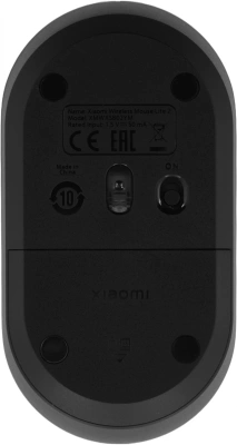Мышь Xiaomi Wireless Mouse Lite 2 черный оптическая 1000dpi беспров. USB для ноутбука 2but (BHR8916GL)