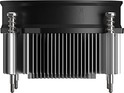 Устройство охлаждения(кулер) PcCooler R95-I Soc-1200/1700/1851 серебристый/черный 4-pin 31.2dB Al+Cu 95W 400gr Ret (R95-XXNIXX-GL)