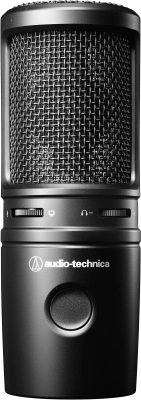 Микрофон проводной Audio-Technica AT2020USBX 2.0м черный