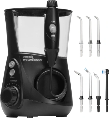 Ирригатор Waterpik WP-662 черный/серый