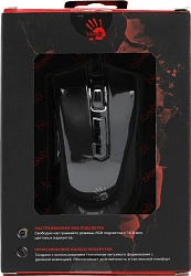 Мышь A4Tech Bloody P90s черный оптическая 8000dpi USB 7but (P90S STONE BLACK)