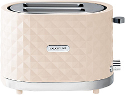 Тостер Galaxy Line GL 2912 1200Вт бежевый