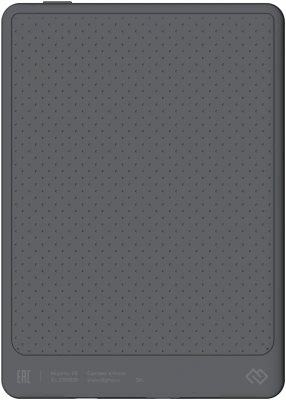 Электронная книга Digma P6 6" E-Ink Kaleido 3 1072x1448 Touch Screen 1.8Ghz 3072/32Gb/SD/microSDHC темно-серый
