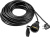 Удлинитель силовой Stayer 55028-20 3x1.5кв.мм 1розет. 20м ПВС без катушки черный