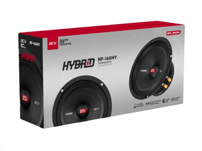 Колонки автомобильные ACV NF-165HY (без решетки) 300Вт 97дБ 4Ом 16см (6.5дюйм) (ком.:2кол.) широкополосные однополосные