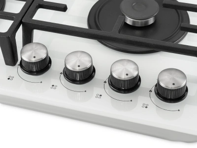 Газовая варочная поверхность Hyundai HHG 6438 WG белый