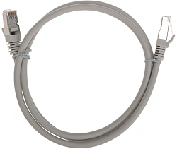 Патч-корд Rexant 02-0210-1 F/UTP RJ-45 вил. кат.6 1м серый LSZH