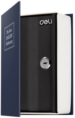Сейф-книга Deli ET640 180x115x55мм ключевой